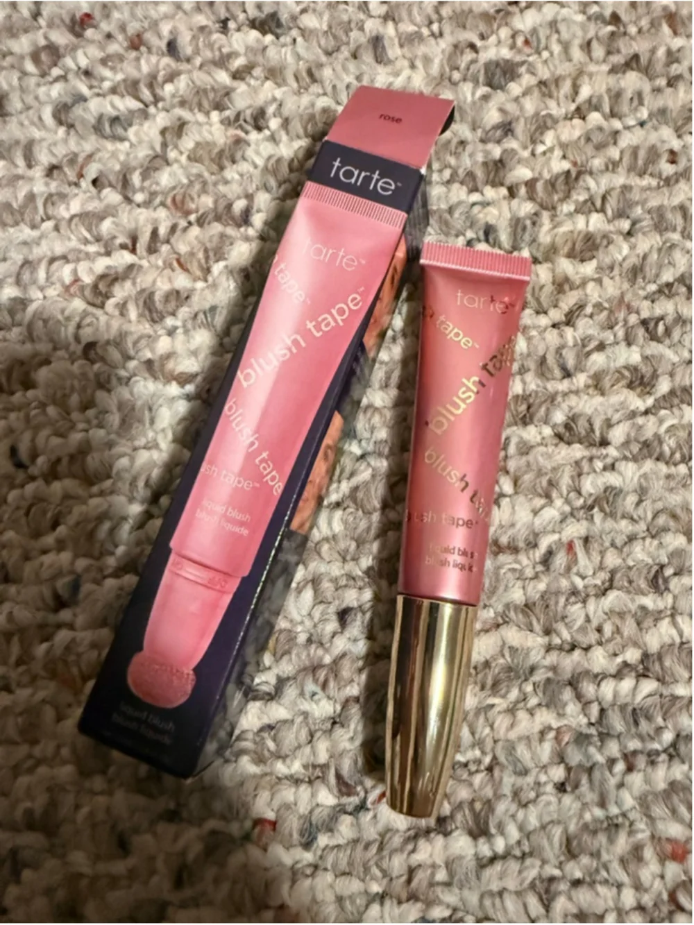 NEW Tarte Blush Tape Liquid Blush in Rose ~ Full Size